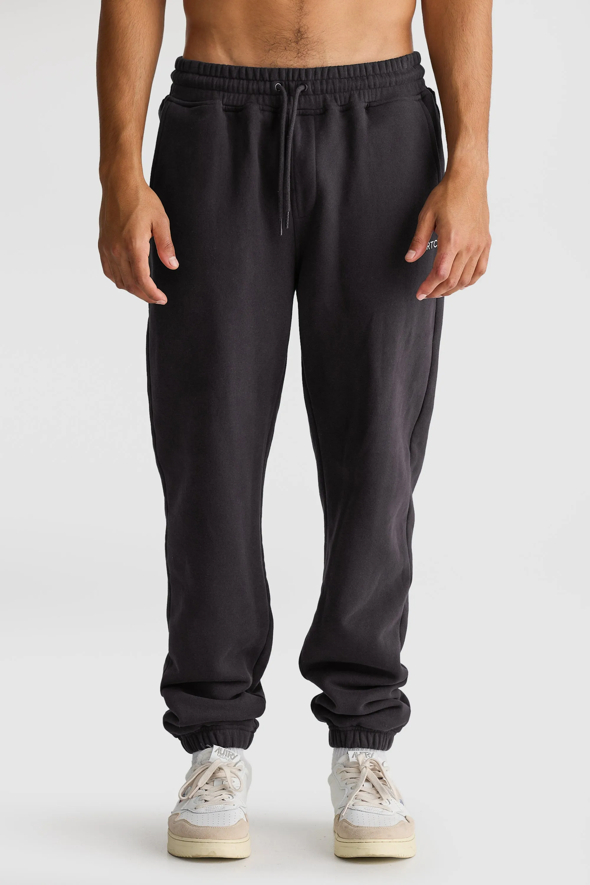 Unisex Darcy Track Pants Washed Black