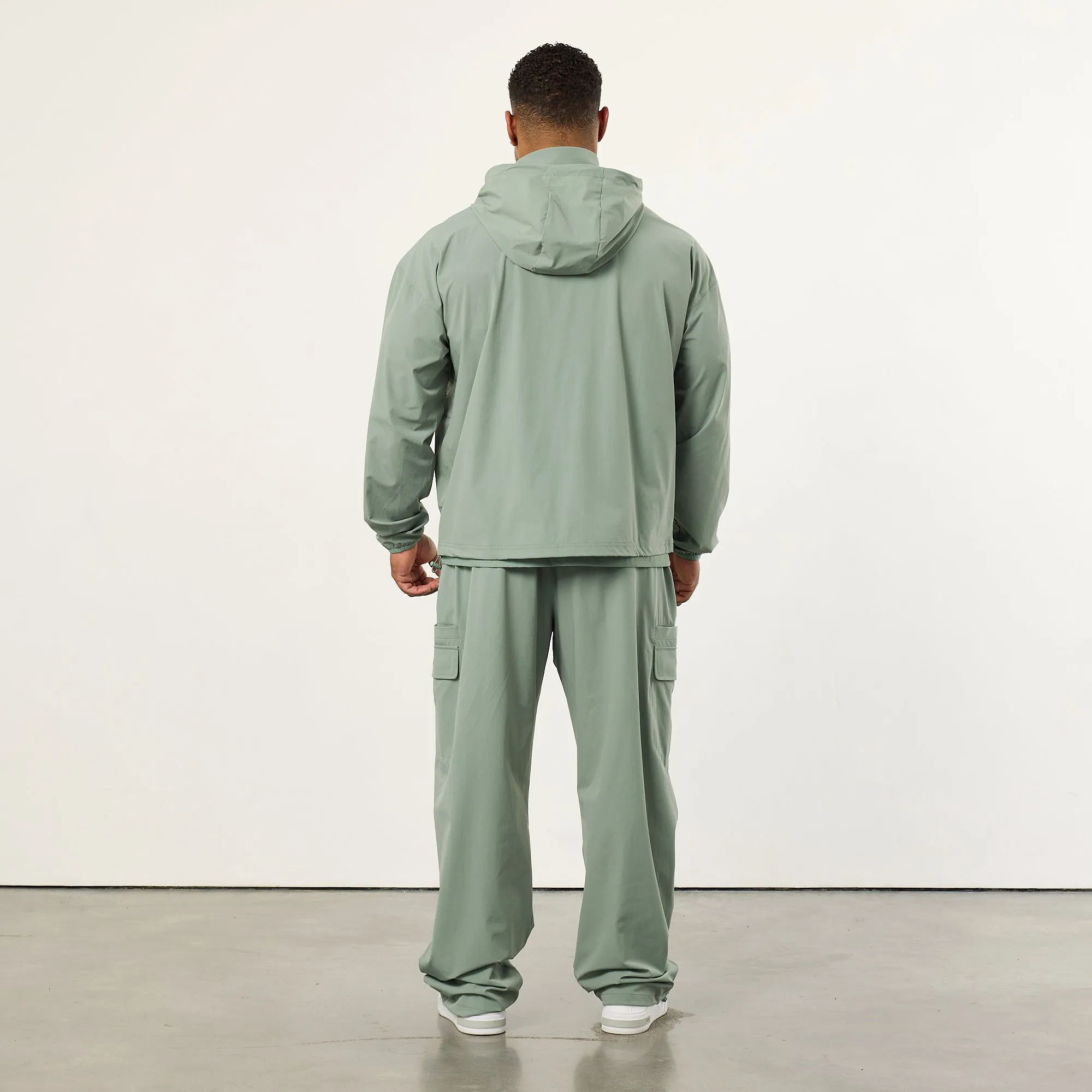 Vanquish Utility Frost Green Wide Leg Cargo Pants