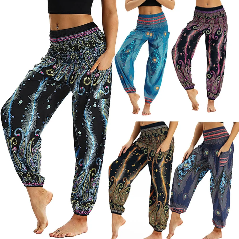 Women Casual Loose Hippy Yoga Pants