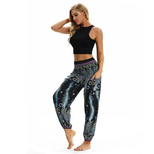 Women Casual Loose Hippy Yoga Pants